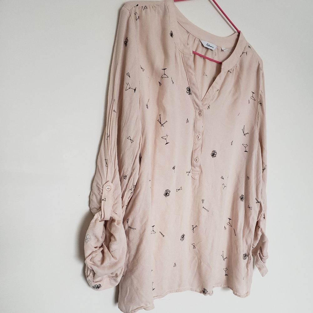 Reitman blouse in size XXL